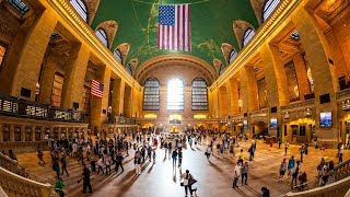 Walking Tour of Grand Central Terminal — New York City 【4K】🇺🇸 [upl. by Ranita]