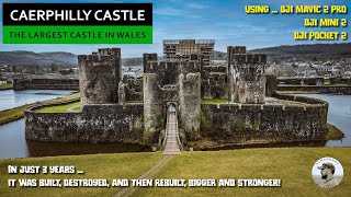 Caerphilly Castle  The Largest in Wales 2nd in Britain [upl. by Rod634]