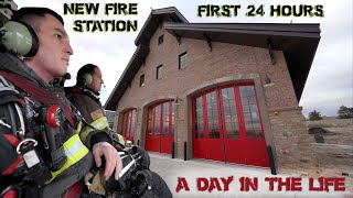 First 24 Hours in a New Fire Station  A Day in the Life [upl. by Znarf]