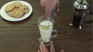 Aerolatte  The Original Steam Free Milk Frother [upl. by Mahmud]