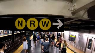 ⁴ᴷ The Busiest NYC Subway Station Times Square–42nd StreetPort Authority Bus Terminal [upl. by Nemzaj]