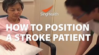 How To Position A Stroke Patient [upl. by Releyks]