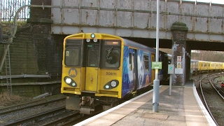 Half an Hour at 216  Birkenhead North Station 1022017  Class 507 508 terminus [upl. by Terencio267]