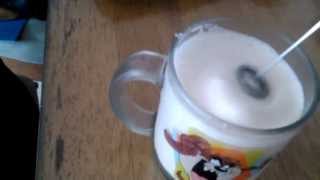 Aerolatte Review Frothing Cold Milk In Under 1 Minute [upl. by Nawuj]