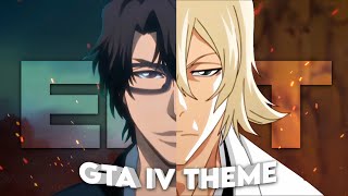 Aizen x Urahara  GTA IV Theme Edit [upl. by Zawde723]